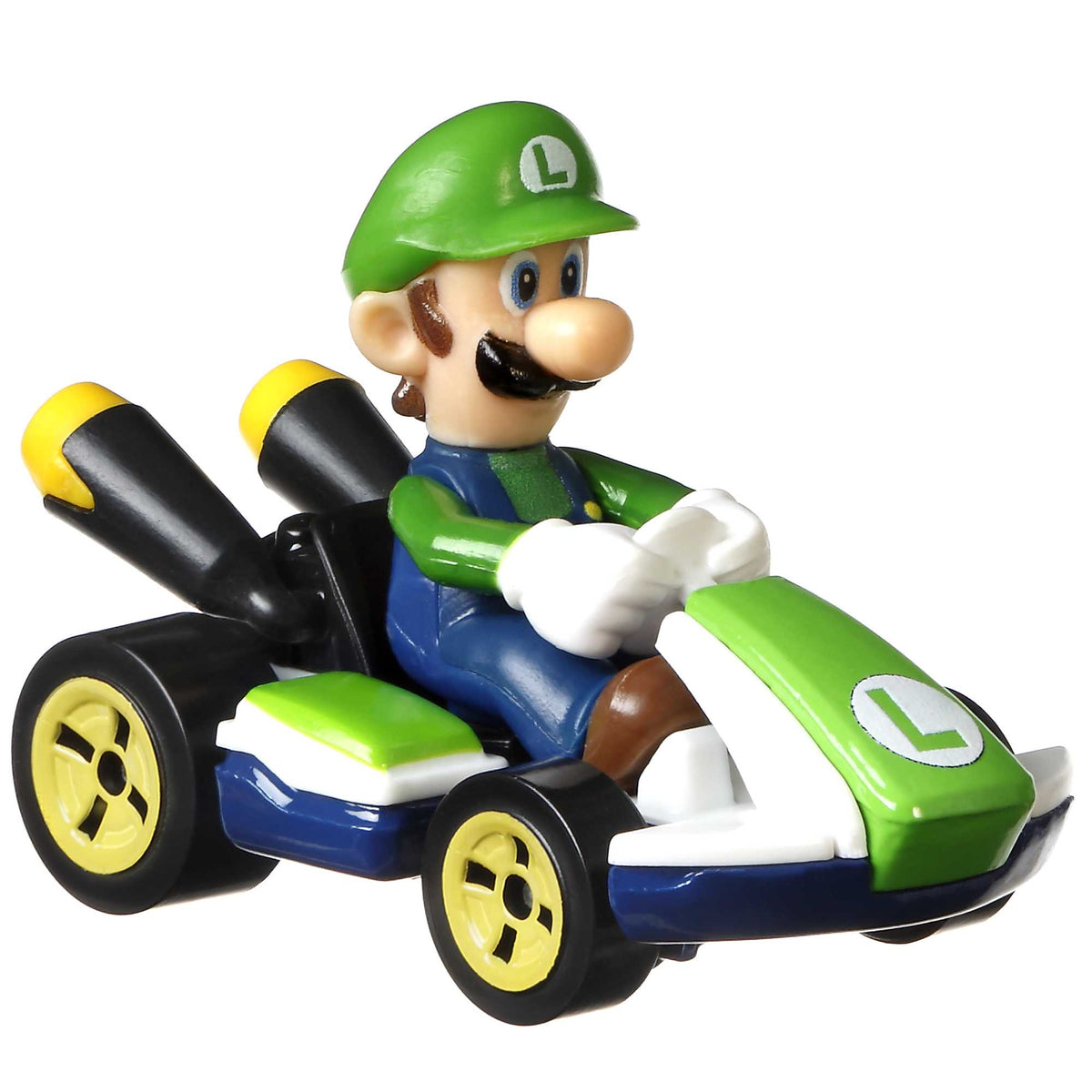 Hot Wheels Mario Kart Coffret de 4 Personnages en Métal Moulé