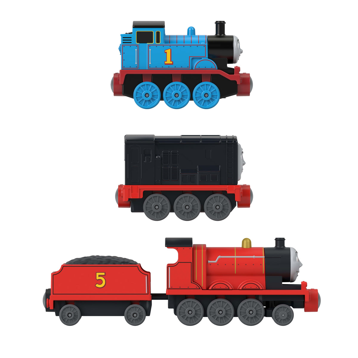 Thomas & Friends Tren de Juguete Metálico Paquete de 3