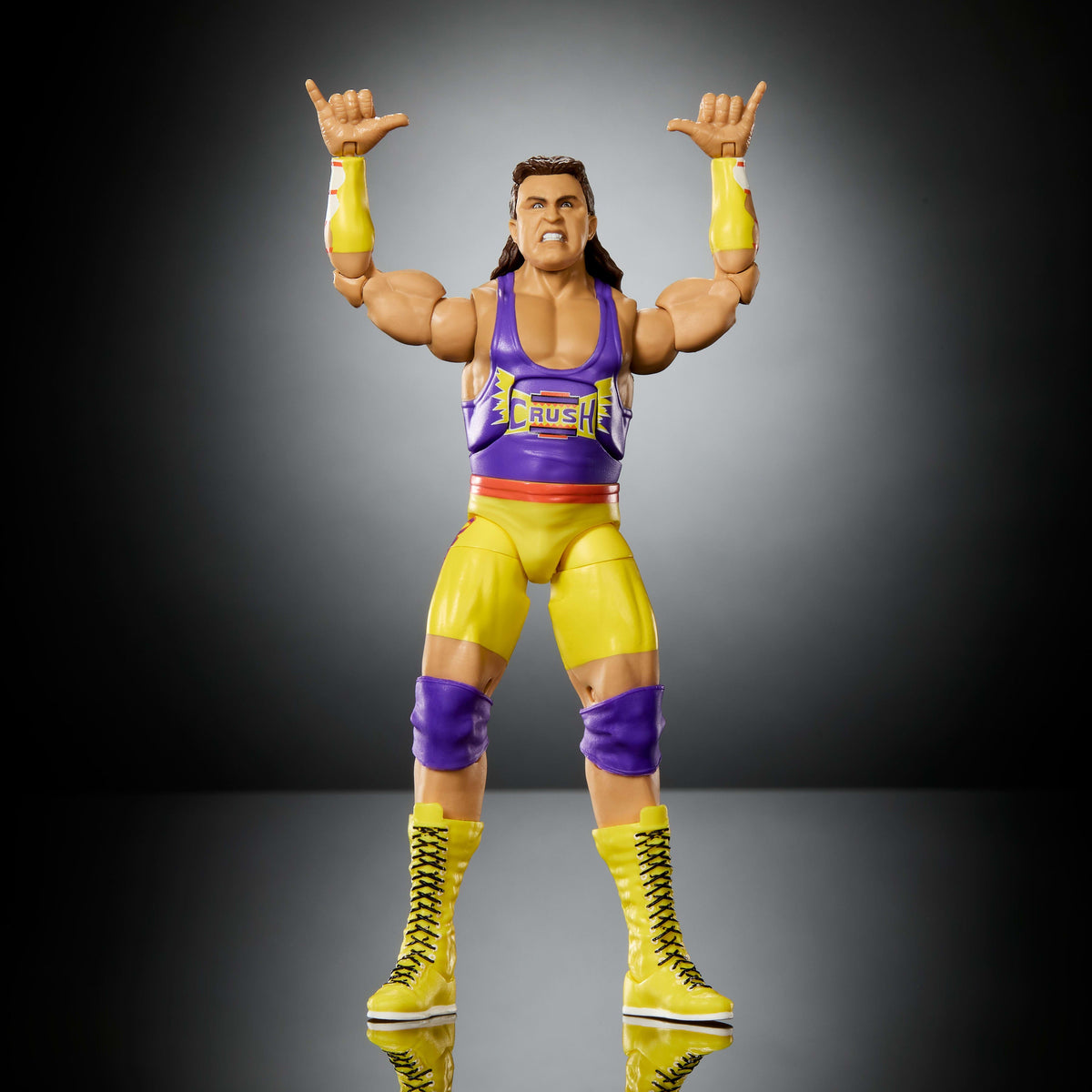 WWE Elite Legends Kona Crush Action Figure & Accessories, Series 31 6-Inch Set