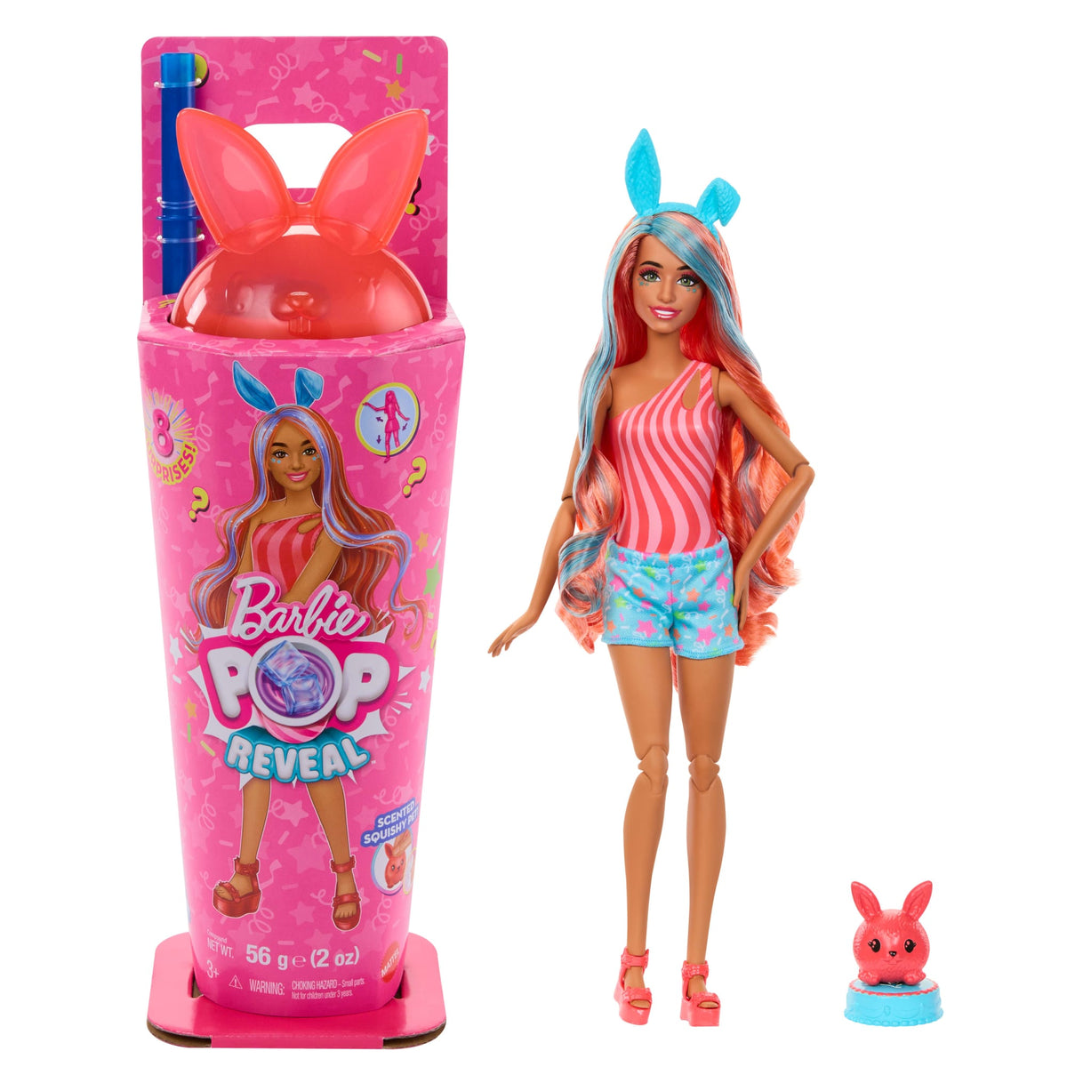 Barbie Pop Reveal Muñeca Serie de Animalitos Sorpresa