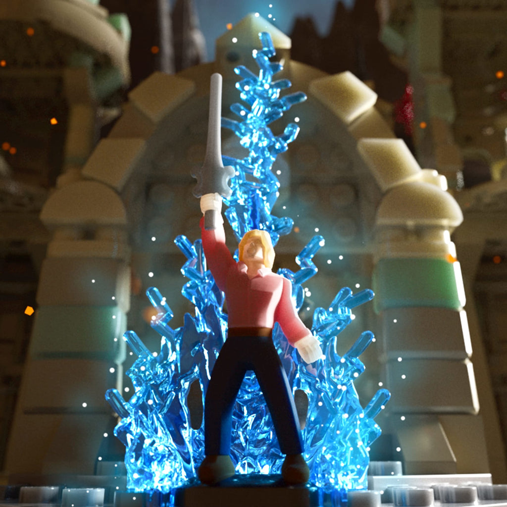 Coffret de Construction La Bataille du Château de Grayskull Mattel Brick Shop