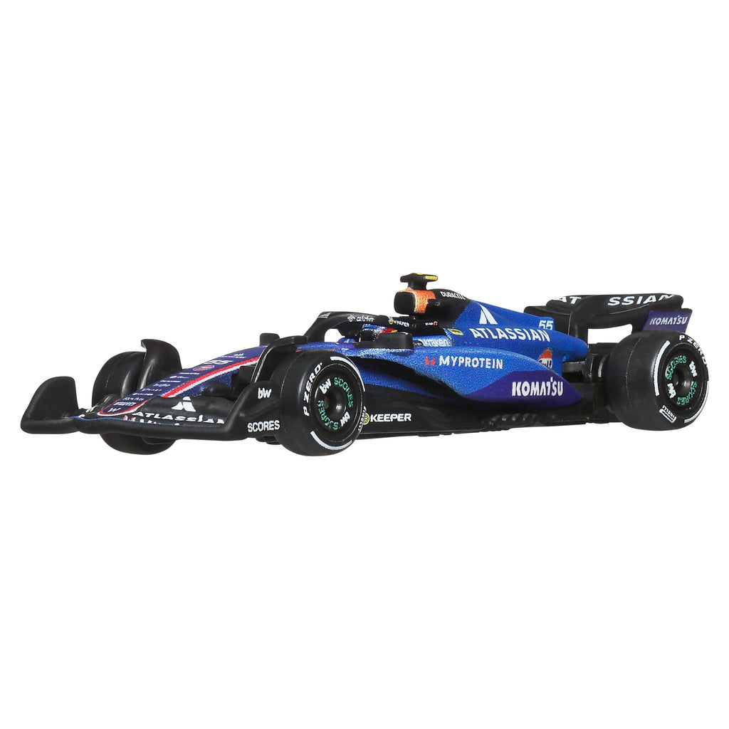 Hot Wheels Collector Veículo de Coleção Equipe Williams Racing Formula 1 Carlos Sainz