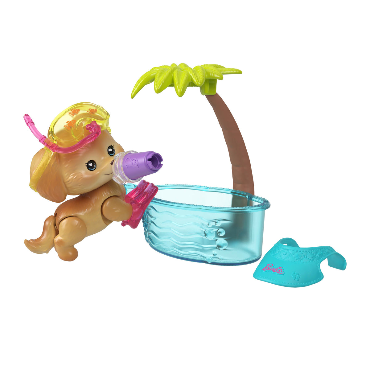 Barbie Dream Squad Pet Puppy And Pool With Color-Changing Accessories