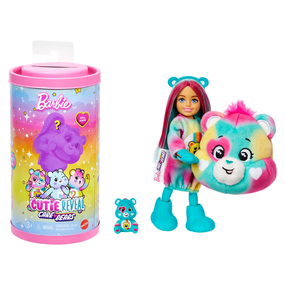 Barbie Cutie Reveal Muñeca Chelsea Ositos Cariñositos Coloridos Sorpresa