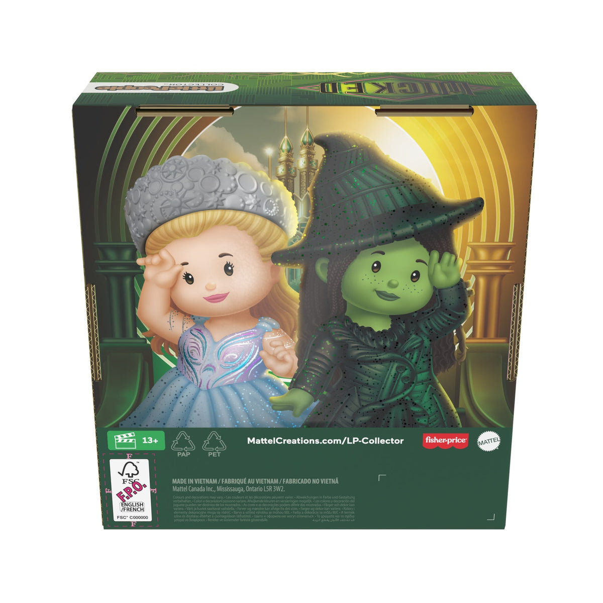 Little People Collector Wicked: For Good Movie Special Edition Set For Fans, 2 Figures