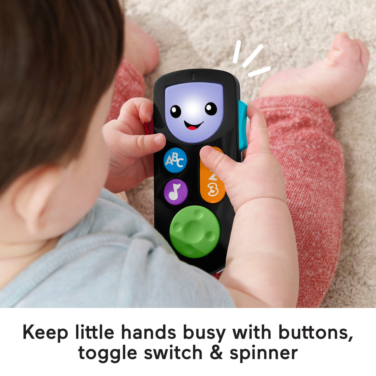 Fisher-Price Laugh & Learn Stream & Learn Remote Electronic Learning Toy For Infants
