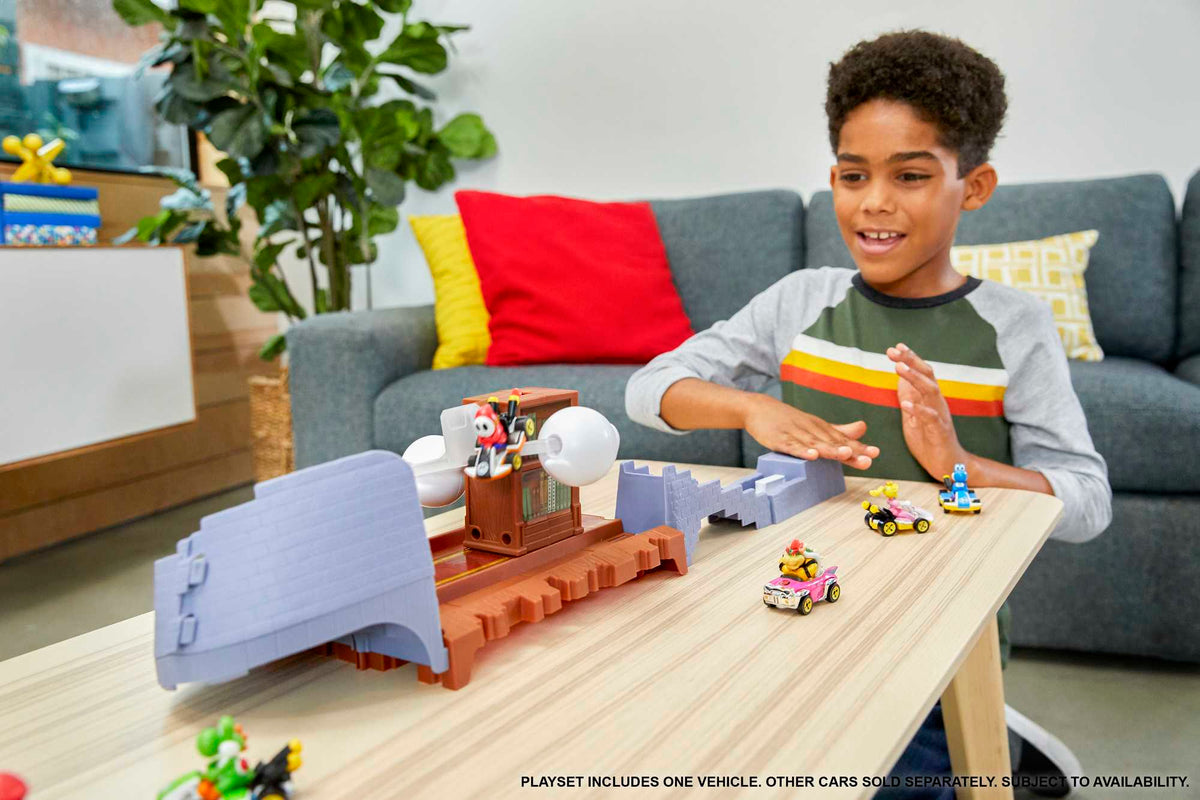 Hot Wheels Mario Kart Pista de Brinquedo Boo