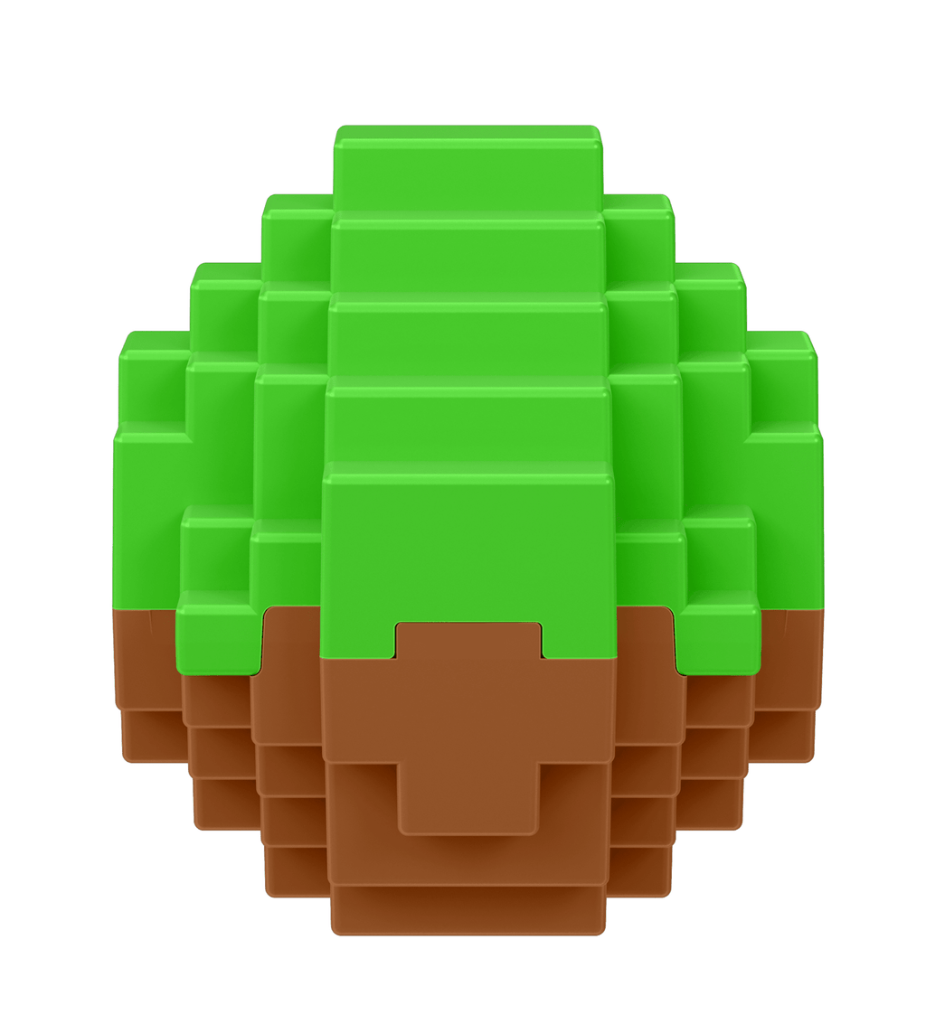 Minecraft Mini Mode Spawn Egg Figures With Surprise Reveal & Biome Theme (Characters May Vary)