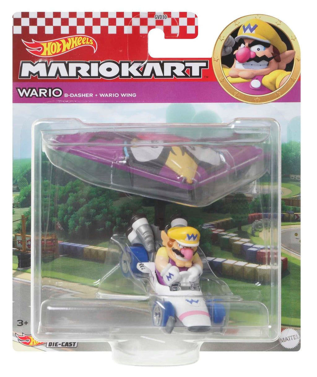 Hot Wheels Mario Kart Wario B-Dasher