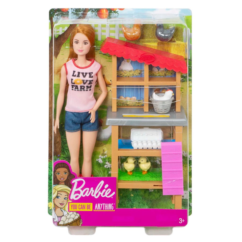 Barbie Coffret Poupée Barbie Fermière