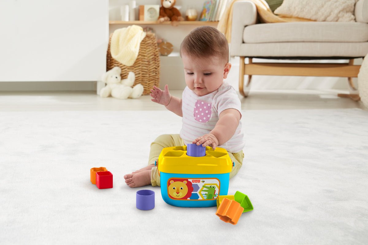 Fisher-Price Brinquedo para Bebês Balde Primeiros Blocos
