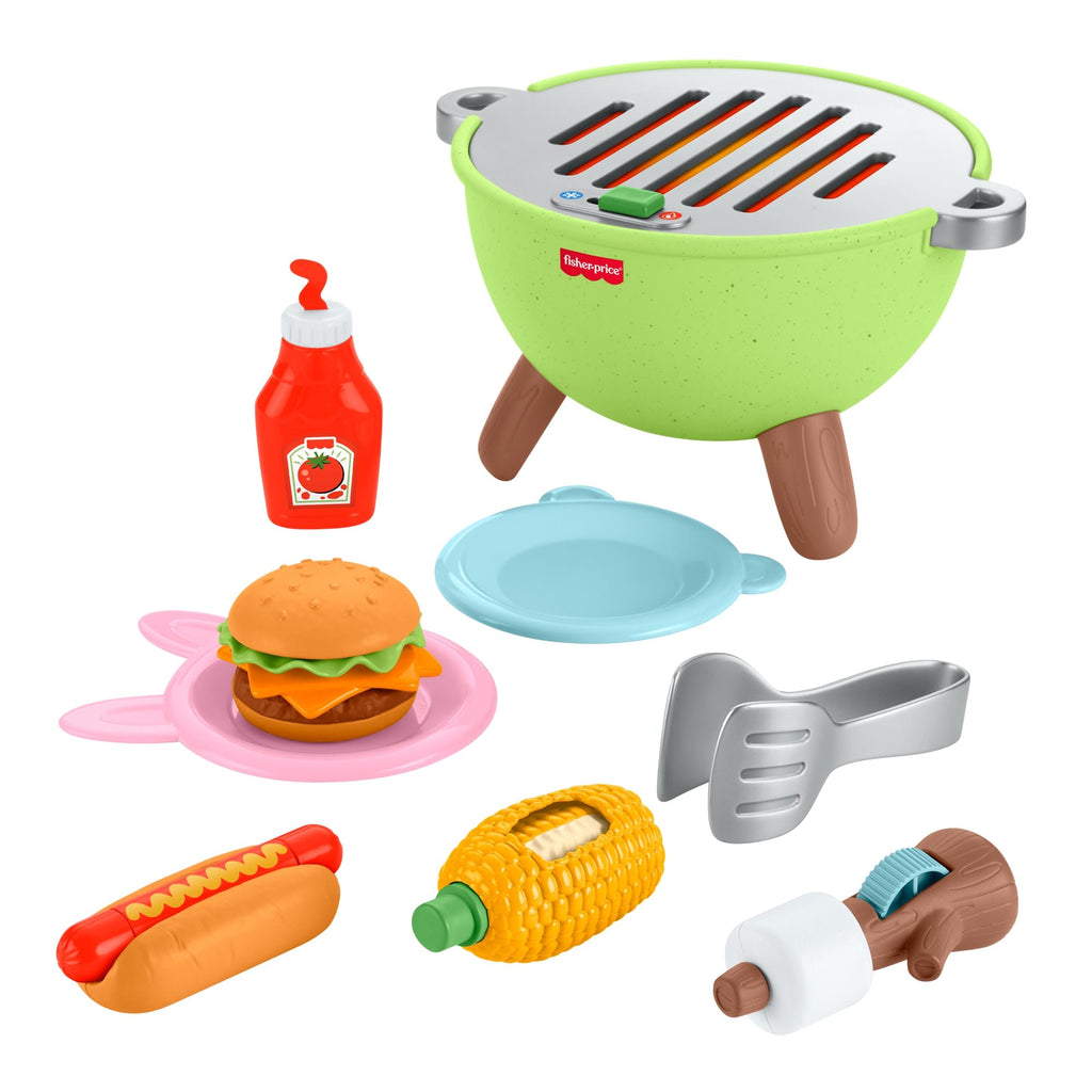 Fisher-Price Juguete para Bebés Amigos del Bosque Mi Primera Parrillada