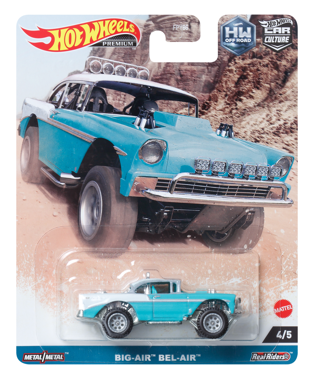 Hot Wheels Car Culture Premium 1:64 Scale Die-Cast Toy Car Or Truck