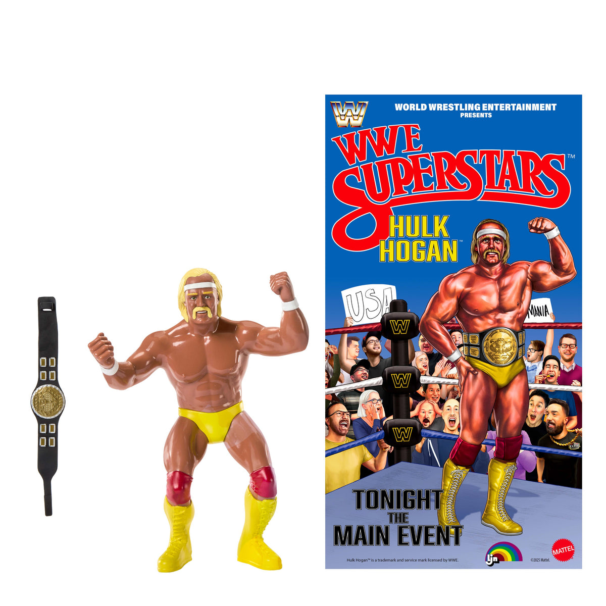 Superstars Wwe Ljn Figurine Articulée Hulk Hogan