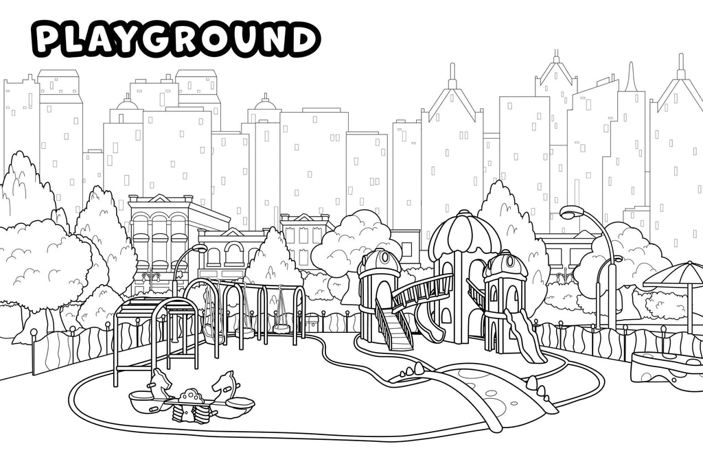 Barney: Giant Coloring Book