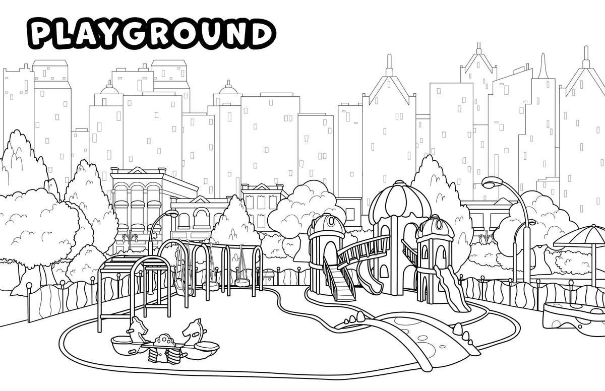 Barney: Giant Coloring Book