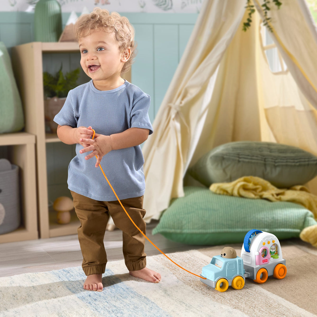 Fisher-Price Infant Juguete para Bebés Camper de Paseo