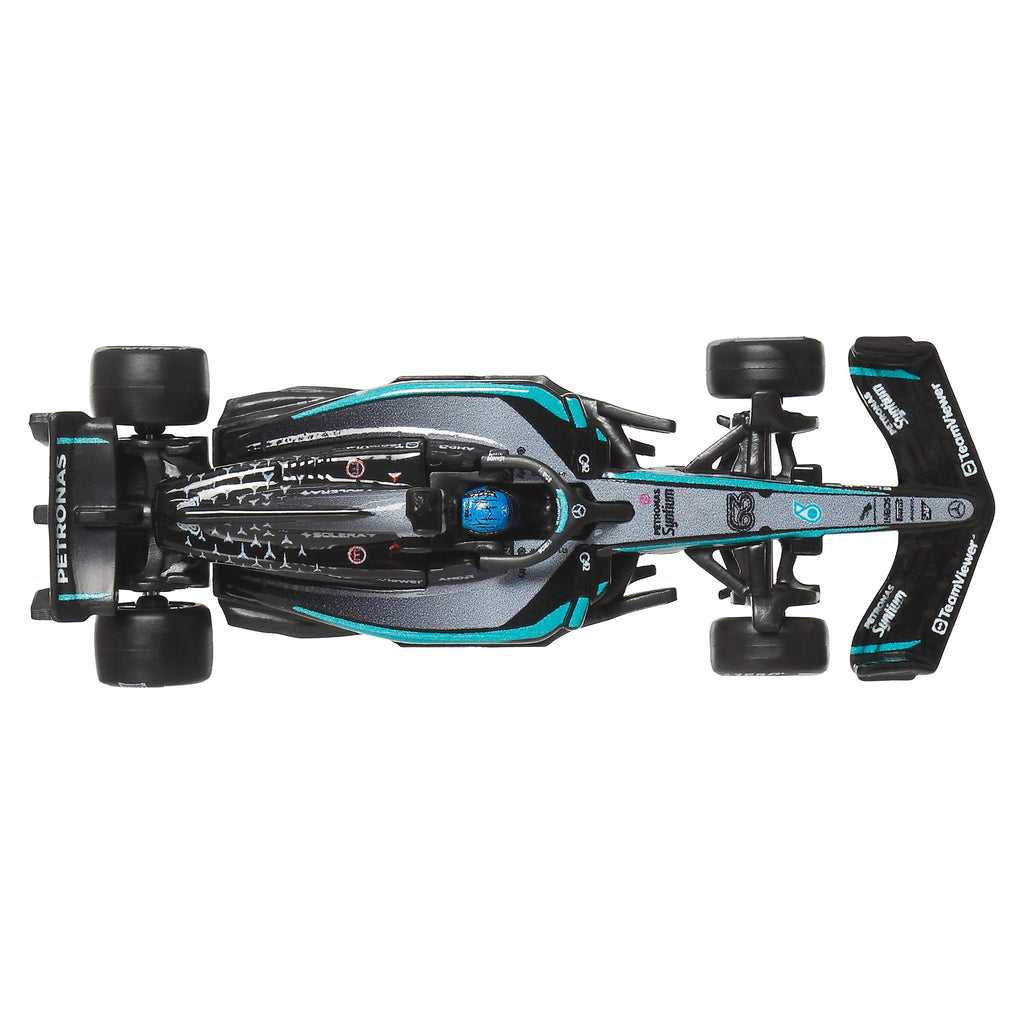 Hot Wheels Premium Mercedes-Amg Petronas Formula One Team 2-Pack With Russell & Antonelli Racecars