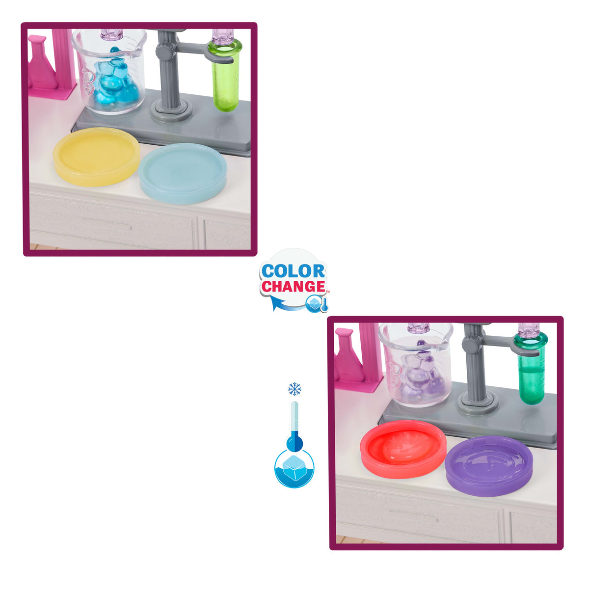 Barbie Careers Fashion Doll, Stem Science Lab Playset, Slime & Crystal Accessories, Themed Outfit