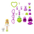 Polly Pocket Dolls & Pets, Keychain Style Kit, Fruit Fashions And Charm Accessories