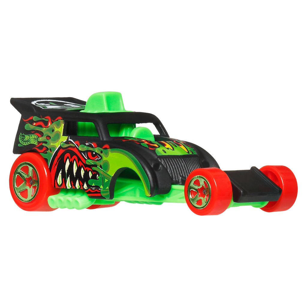 Hot Wheels Monster Trucks Mutant Chaos Toy Truck, Die-Cast Car & 4 Oz. Of Slime