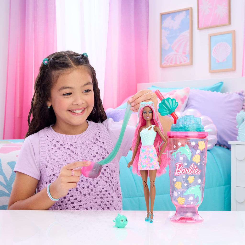 Barbie Poupée Pop Reveal Série Sea Slushy