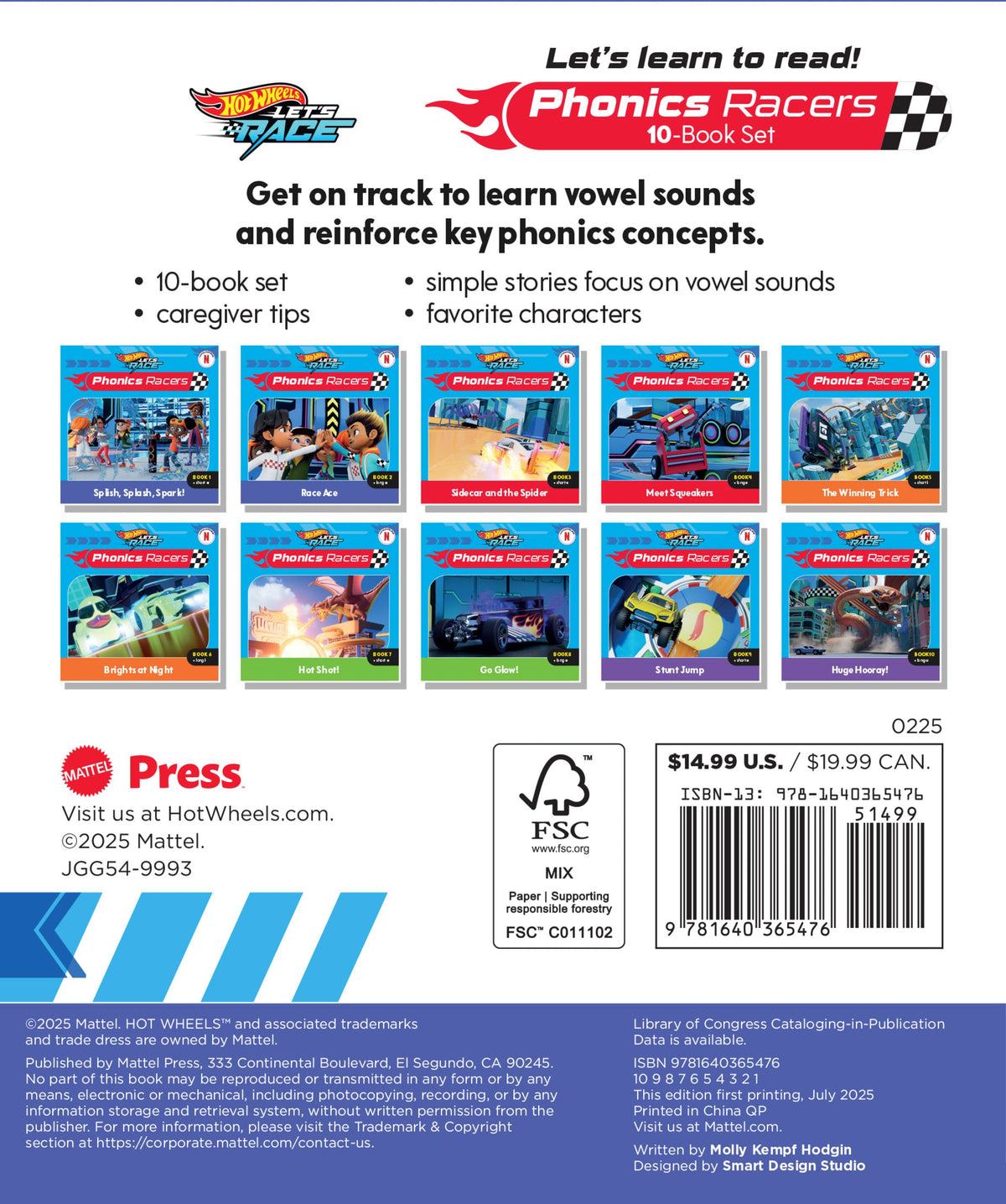 Hot Wheels Let's Race: Phonics Racers