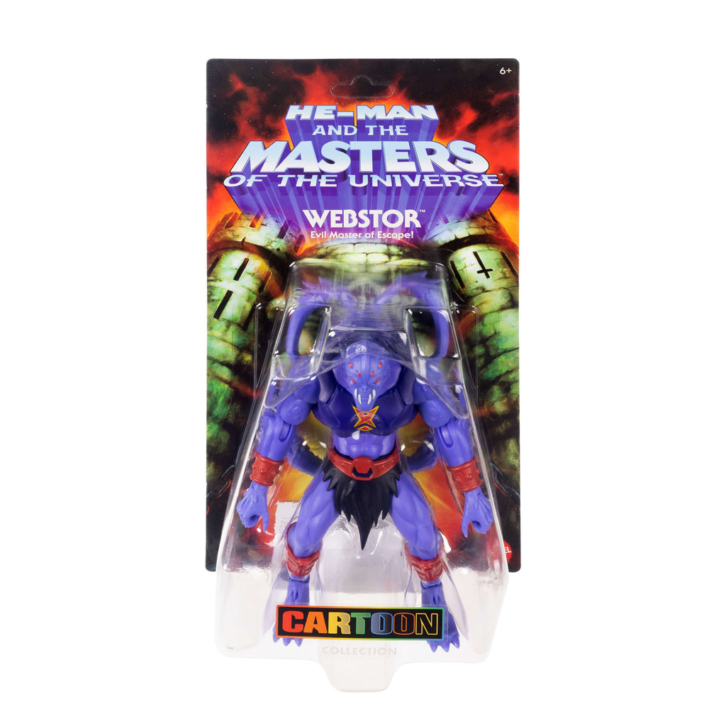 Masters Of The Universe Origins 200X Cartoon Collection Webstor 5.5 Inch Action Figure MOTU Toy