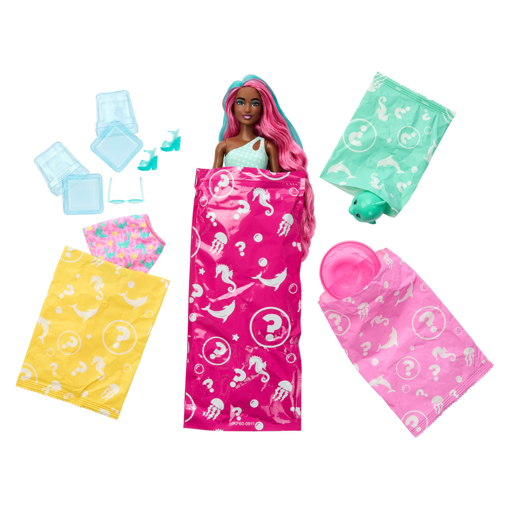 Barbie Poupée Pop Reveal Série Sea Slushy