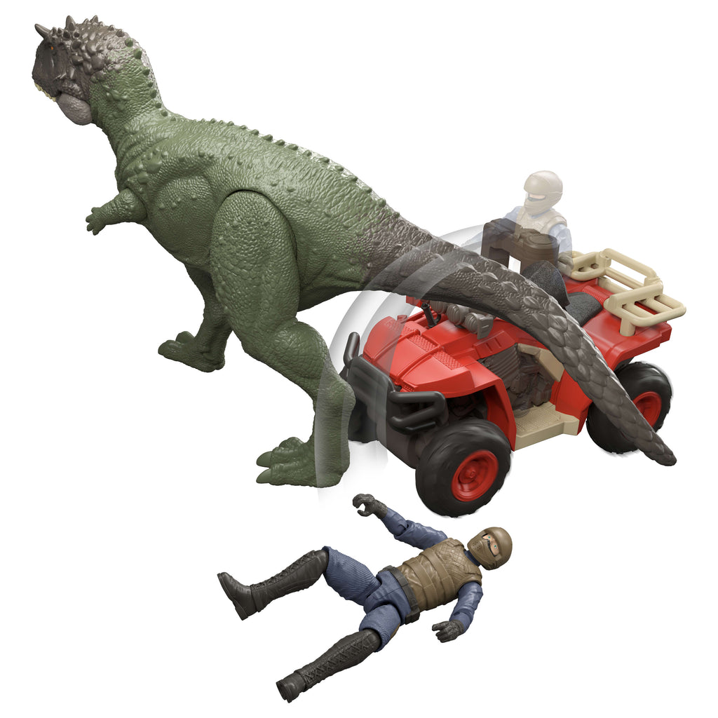 Jurassic World Capture Claw ATV Pack, Vehicle With Features, Human & Dinosaur Action Figures
