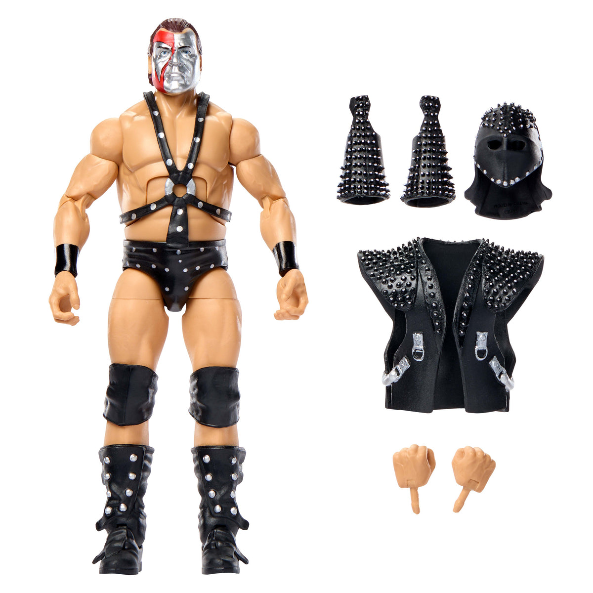 WWE Elite Demolition Ax Action Figure, Series #123 Set, 6-inch Collectible With Accessories