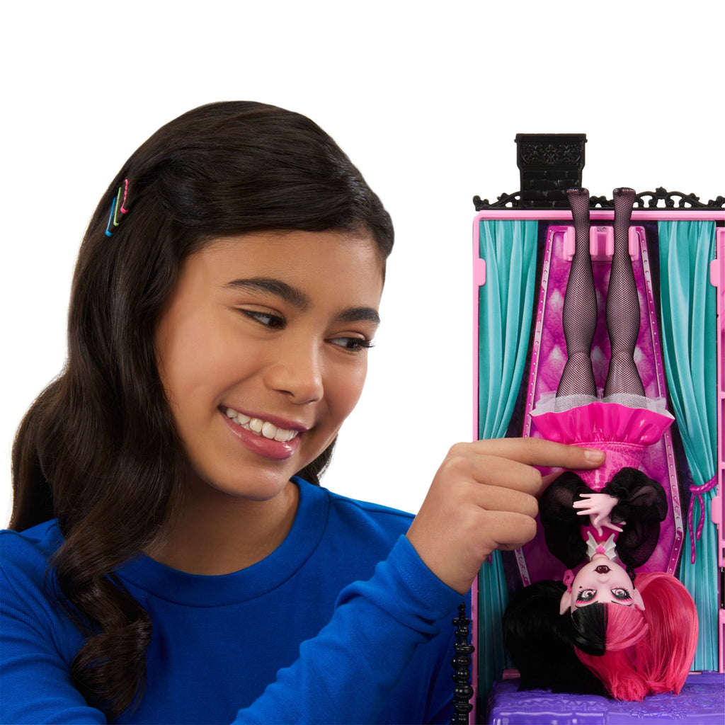 Monsterhigh-Hôtel Bouh-Tique-Maison de Poupée et Accessoires