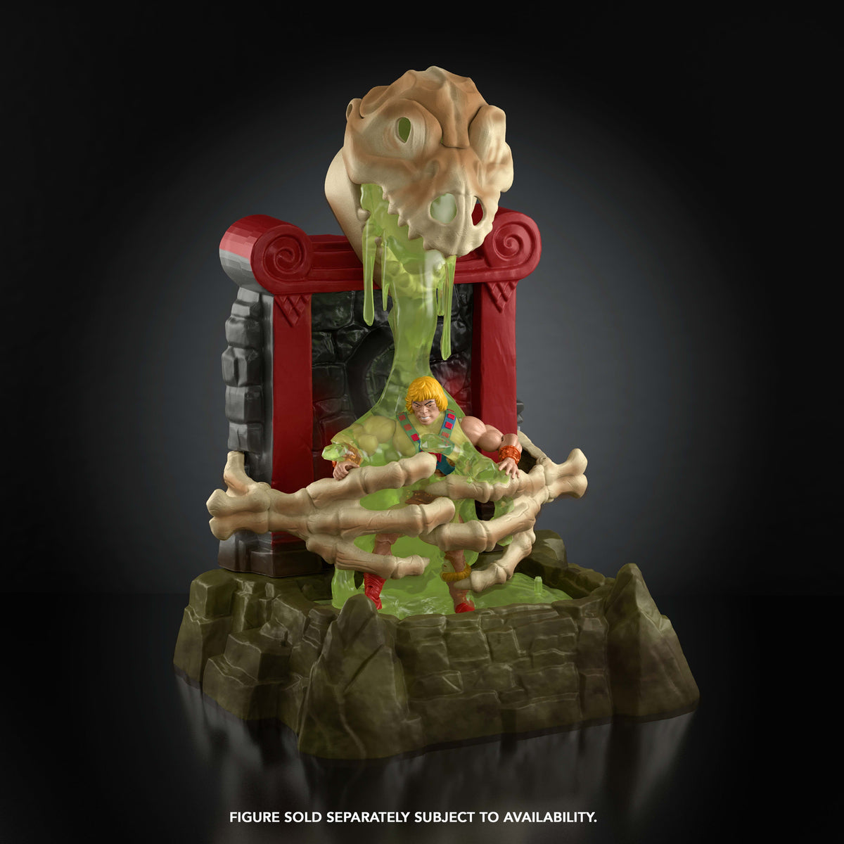 Masters Of The Universe Fright Pit Playset With Lights & Ooze, Claw Arms For Capture
