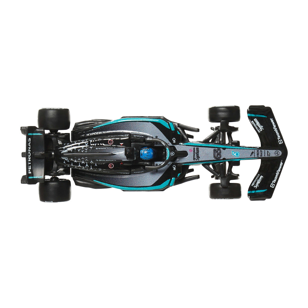 Hot Wheels Collector Veículo de Coleção Equipe Mercedes-AMG PETRONAS Formula 1 George Russell