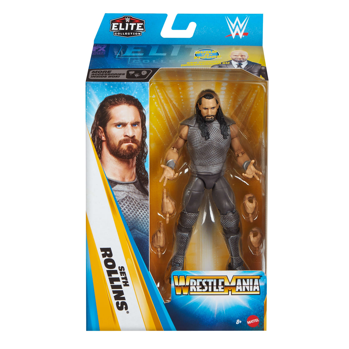 Wwe Figurine Articulée Wrestlemania Seth Rollins