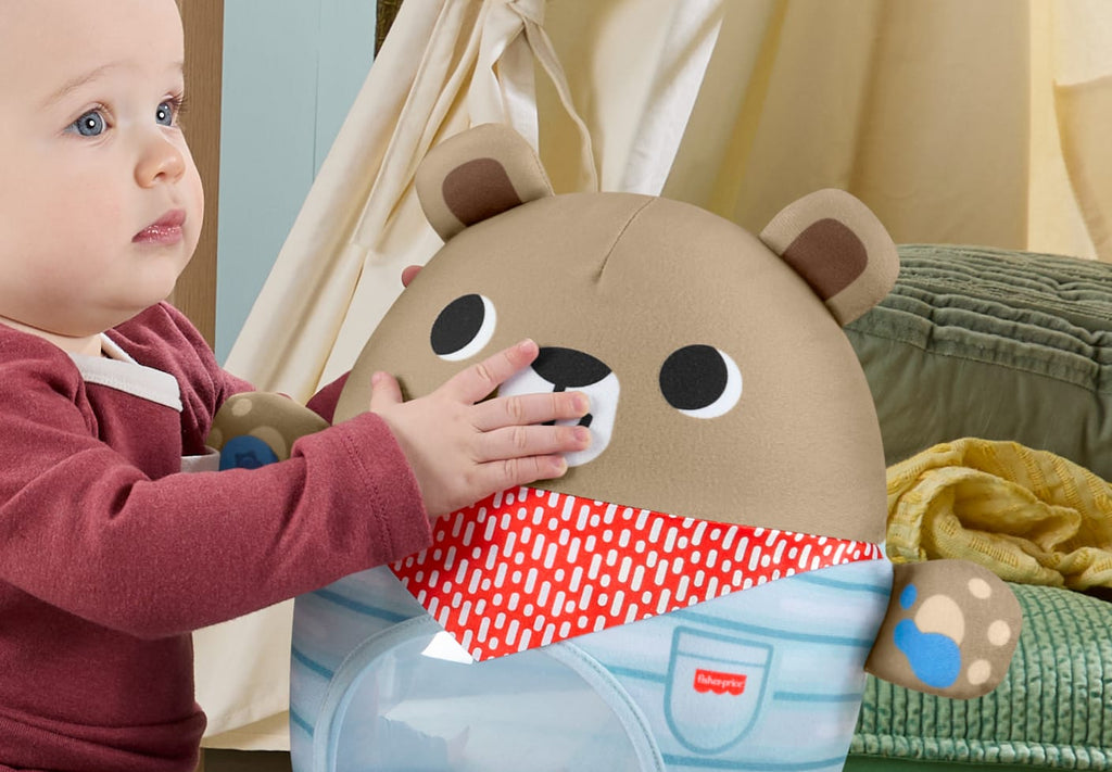 Fisher-Price Ours Culbuto Gonflable La Forêt de L’Amitié