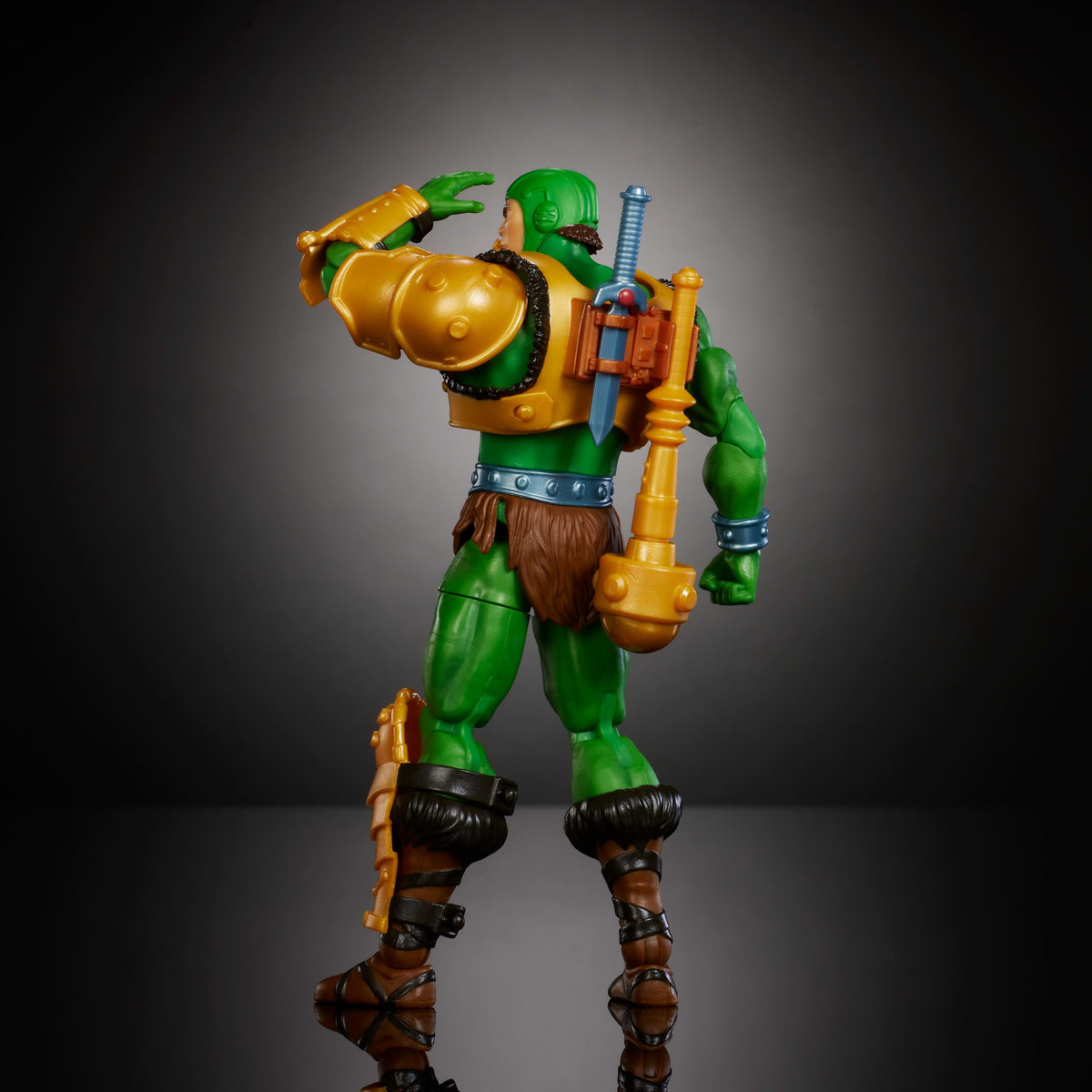Les Maîtres de L’Univers – Figurine Articulée Maître D’Armes – Collection Rétro Masterverse, Héros Mdu de 17,8 Cm (7 Po)