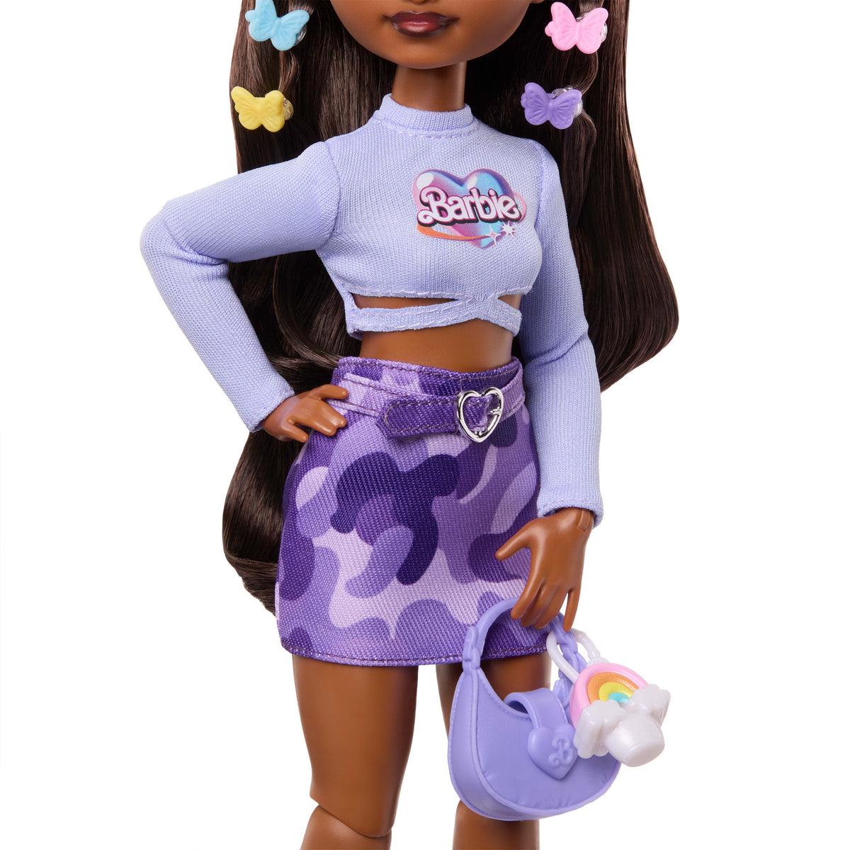 Barbie Dream Besties Weekend Getaway Brooklyn Fashion Doll With 7 Travel Themed Accessories