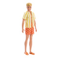 Barbie Poupée Ken Fashionistas Tenue de Plage Cheveux Blonds