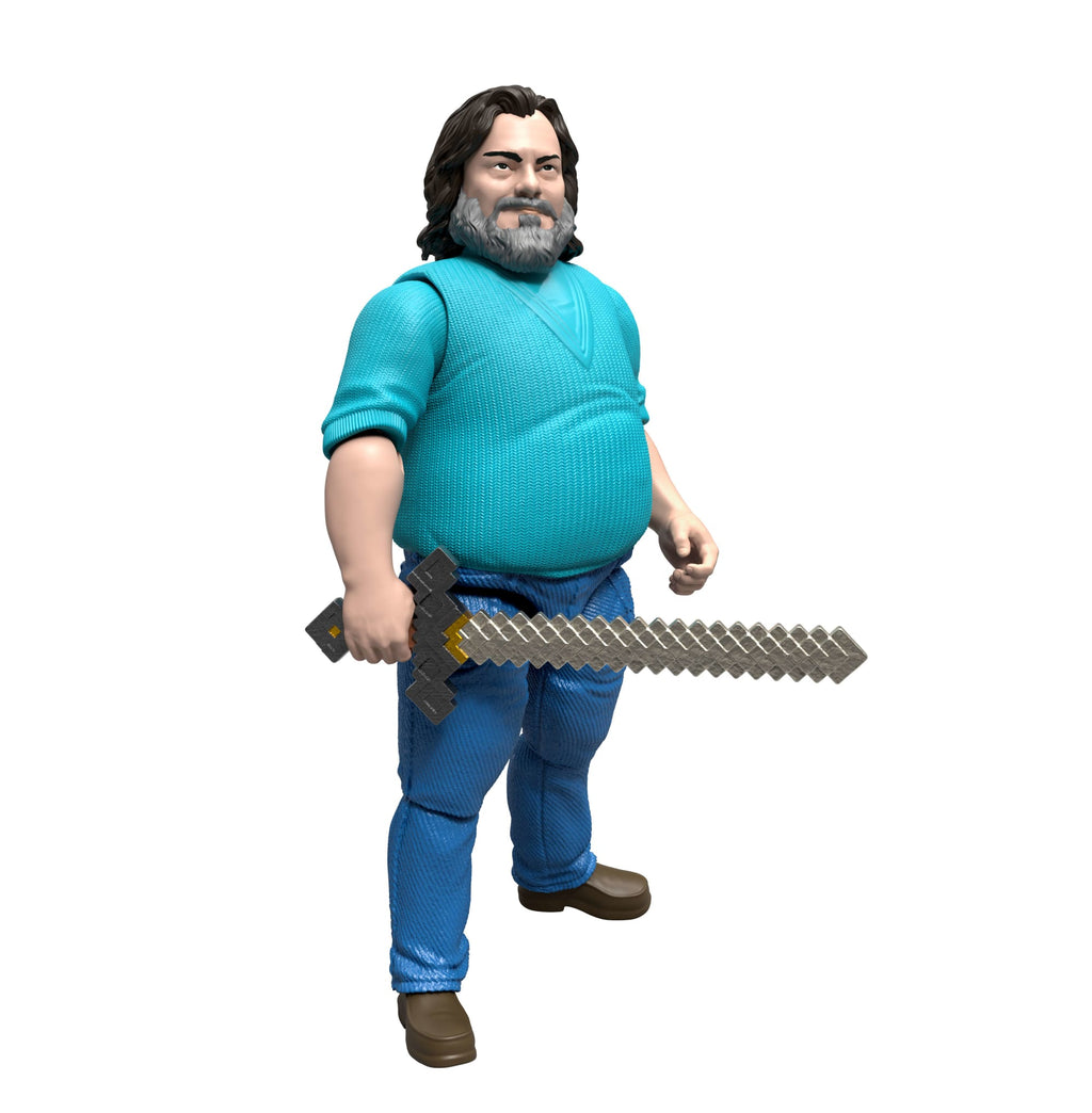 Minecraft o Filme Figura de Ação Steve de 4 polegadas