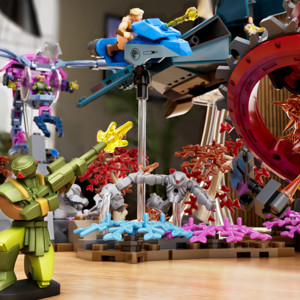 Mattel Brick Shop Mattel Brick Shop Jogo de Construção Project First Ones Flying