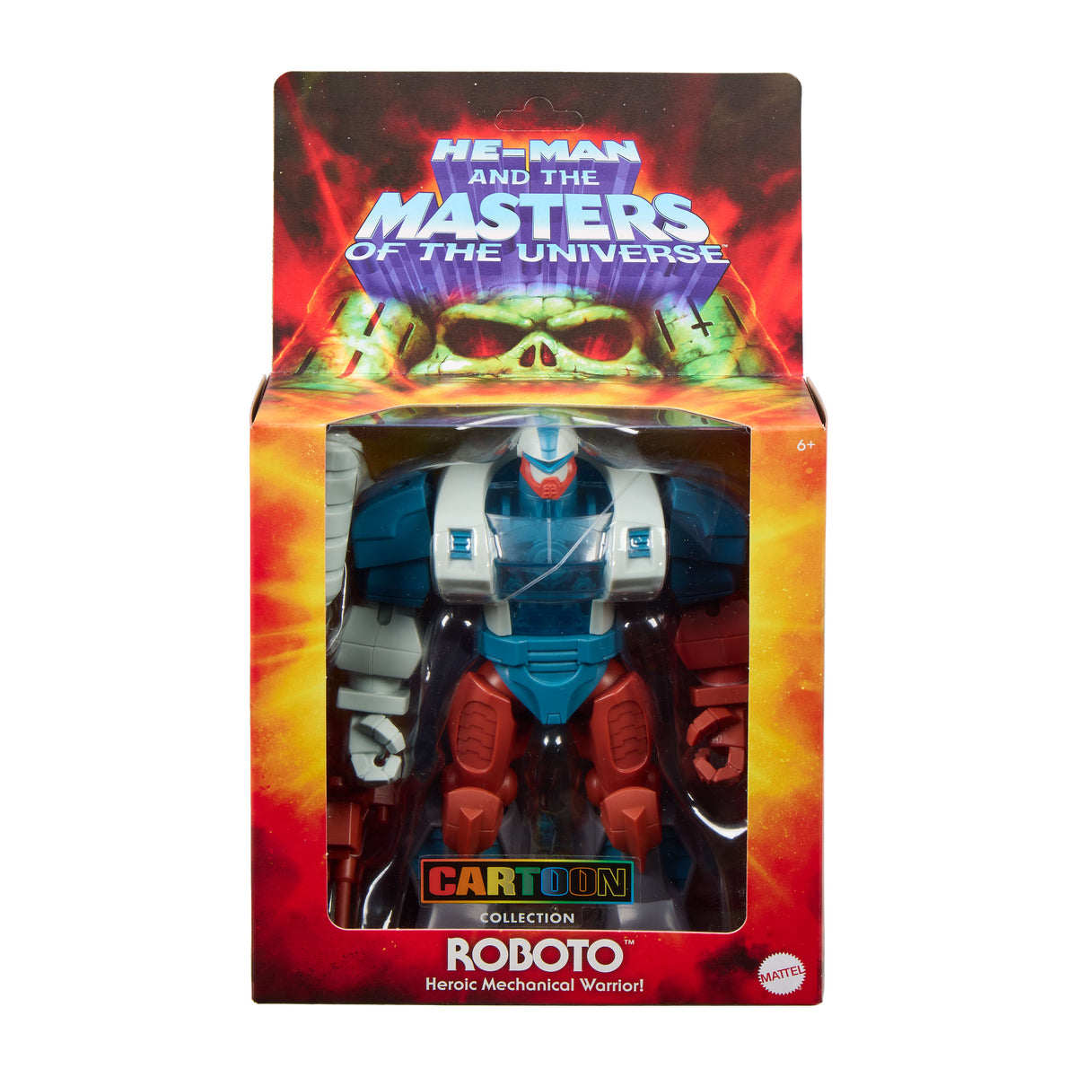 Masters Of The Universe Origins 200X Cartoon Collection Roboto 5.5 Inch Deluxe Action Figure Toy