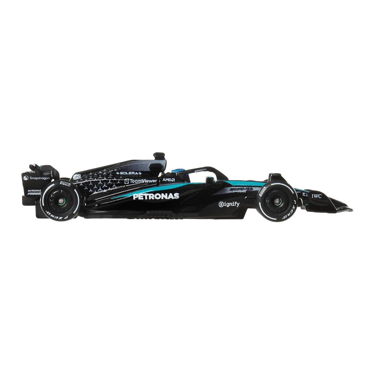 Hot Wheels Collector Veículo de Coleção Equipe Mercedes-AMG PETRONAS Formula 1 George Russell