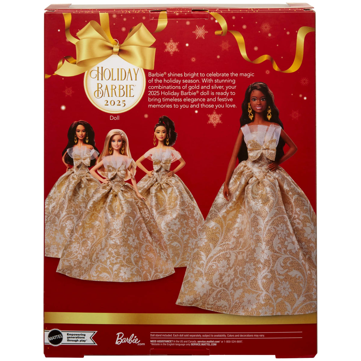 Barbie® Poupée Barbie® Joyeux Noël 2025