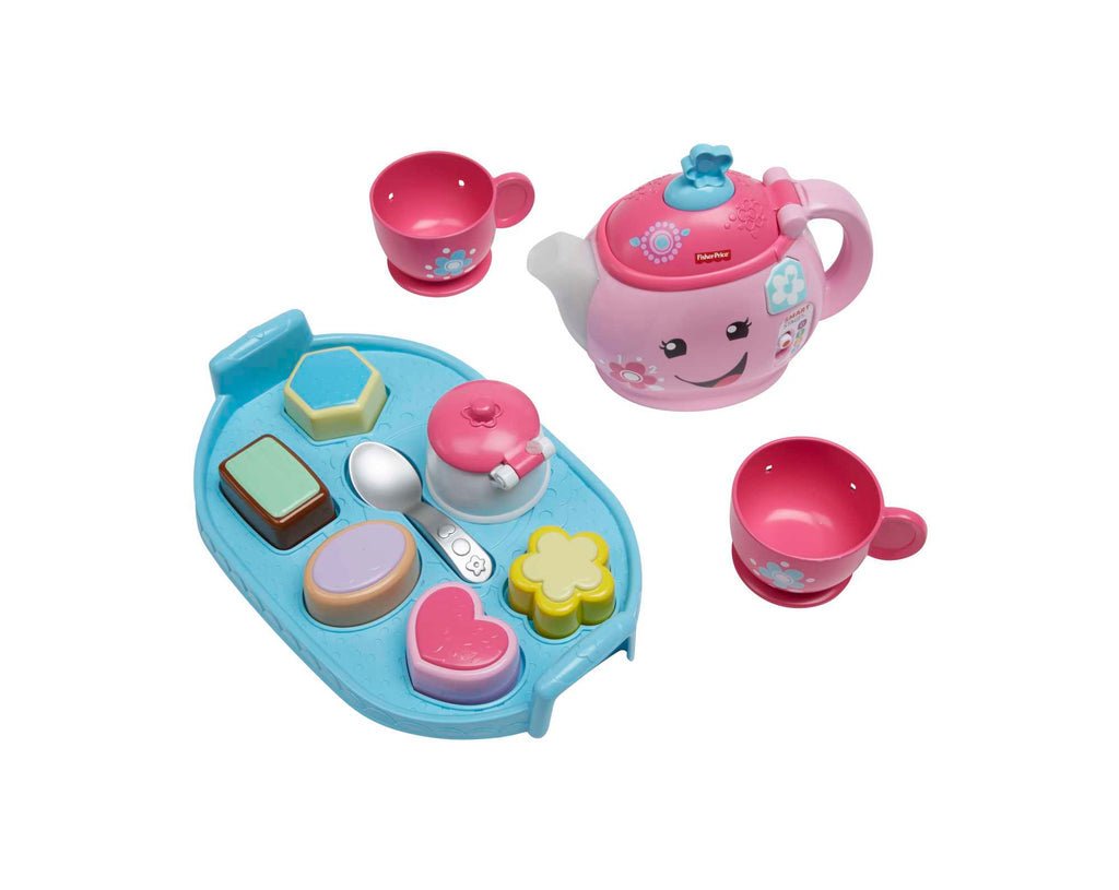 Fisher-Price Laugh & Learn Sweet Manners Tea Set Interactive Toddler Toy