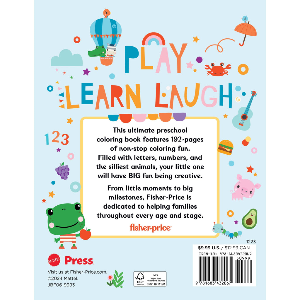 Fisher-Price: Giant Coloring Book