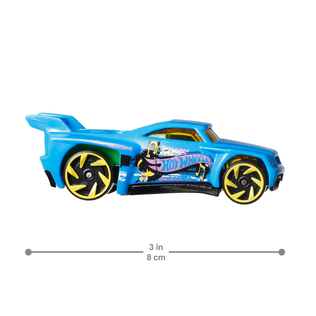Hot Wheels Super Rigs, 1:64 Scale Toy Car And Matching Transporter, 2 Vehicles