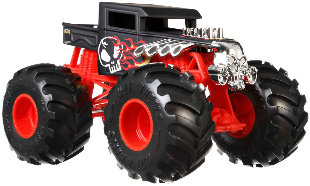 Hot Wheels Monster Trucks Vehículo de Juguete Bone Shaker Escala 1:24