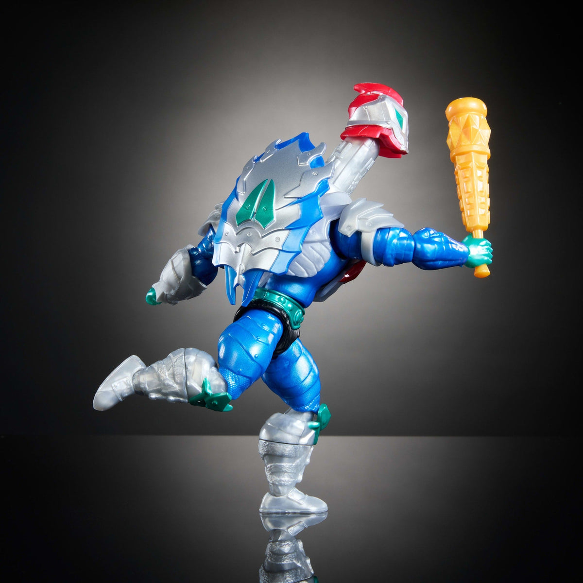 Masters of the Universe Tartarugas of Grayskull Figura de Ação Mekaneck de 5.5 polegadas