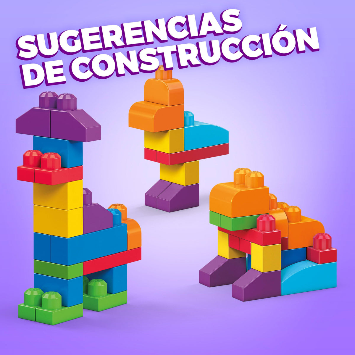 Mega Bloks Bolsa Clásica De Construcción con 60 Bloques